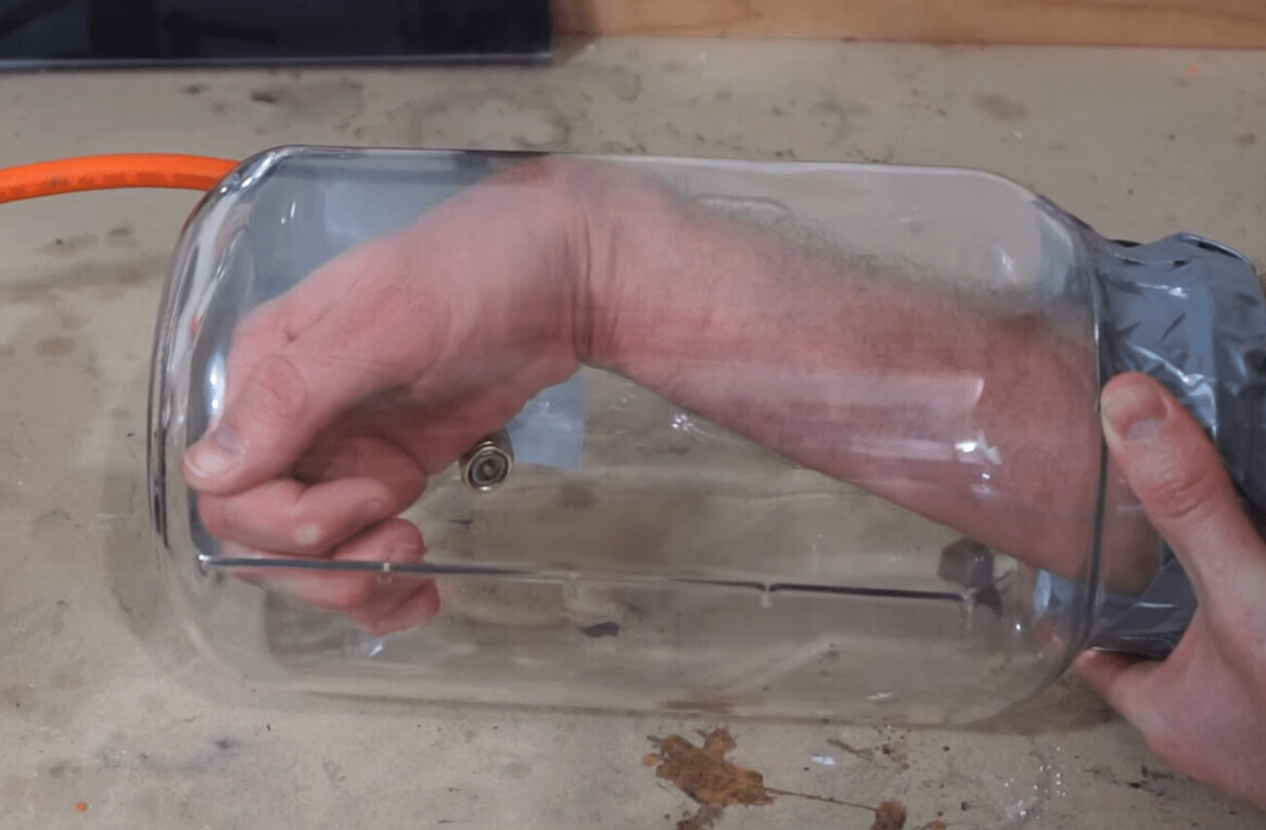 PSA: Sticking your arm into the vacuum of space would really suck