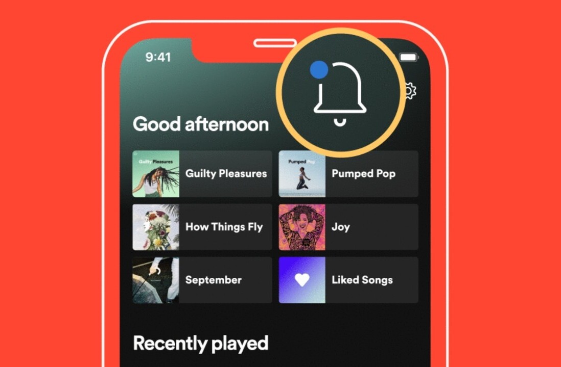 Spotify will now notify you immediately about new releases