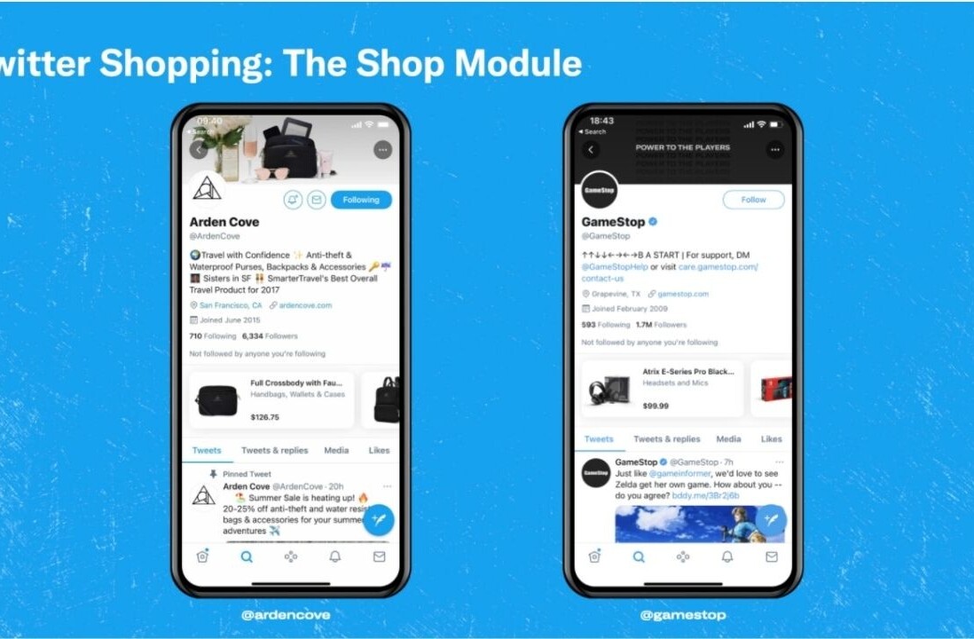 Twitter is giving online shopping another go