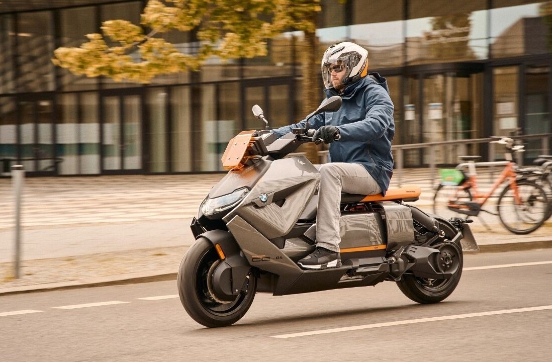 Feast your eyes upon BMW’s new electric scooter