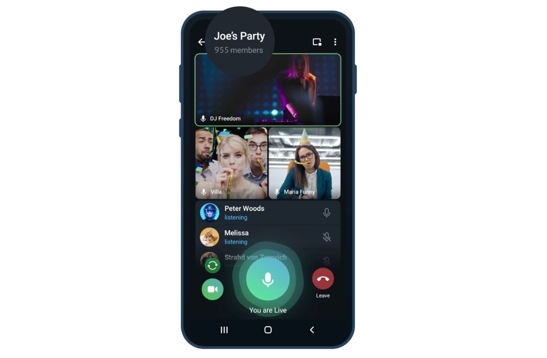 Telegram is a great Google Meet alternative for long video calls — but only on your phone