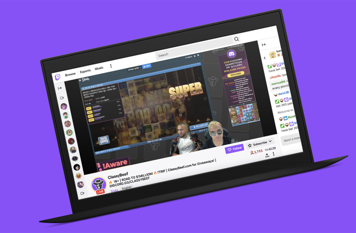 Gambling streams on Twitch are full of legal and ethical issues