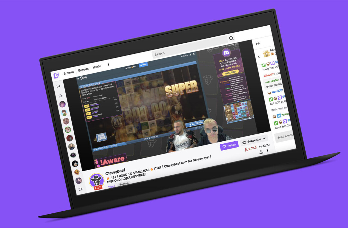 Gambling streams on Twitch are full of legal and ethical issues