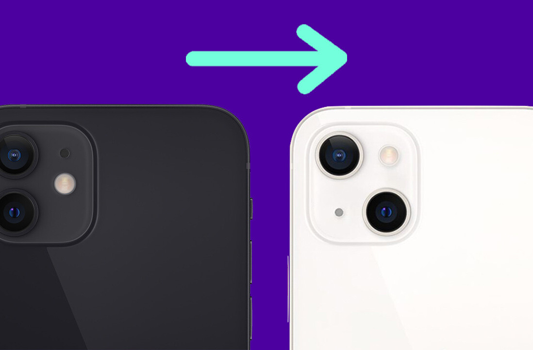 Why did Apple change the camera position on the iPhone 13?