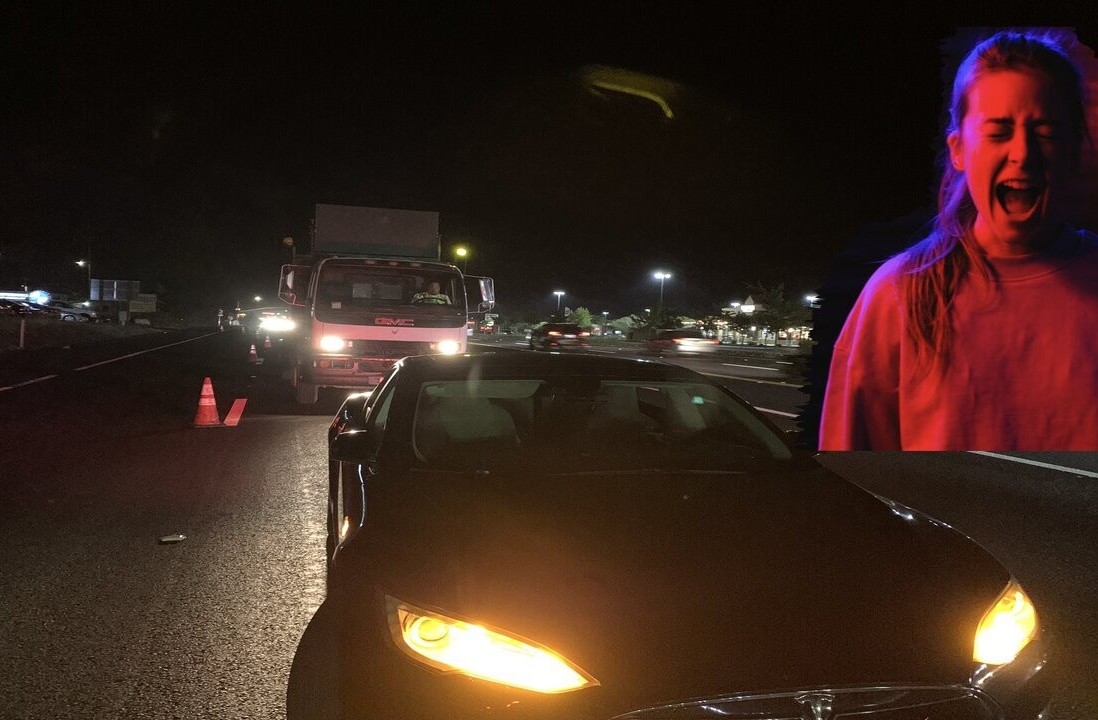 A Tesla’s highway breakdown reveals woes for EV safety