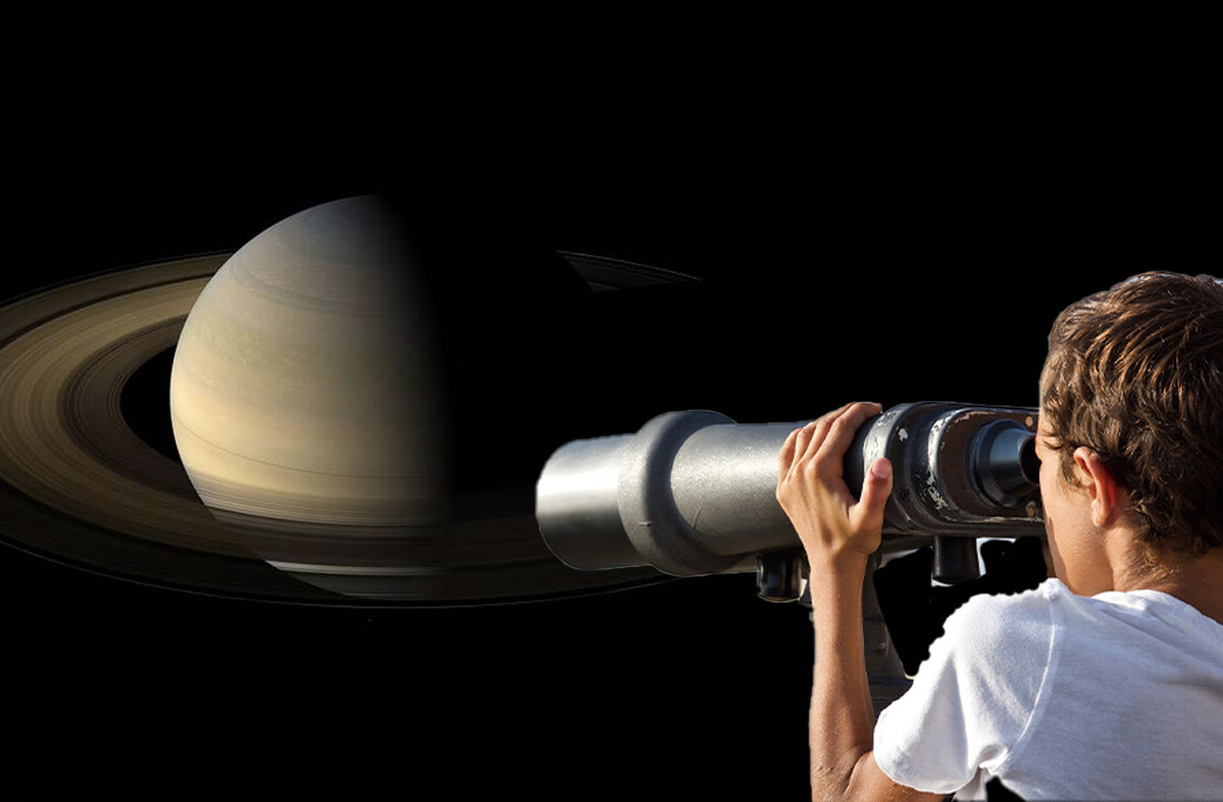 A weenie telescope past Saturn may be better than a beefy one close to Earth