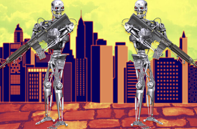 Does the right to bear arms cover AI guns and killer robots?