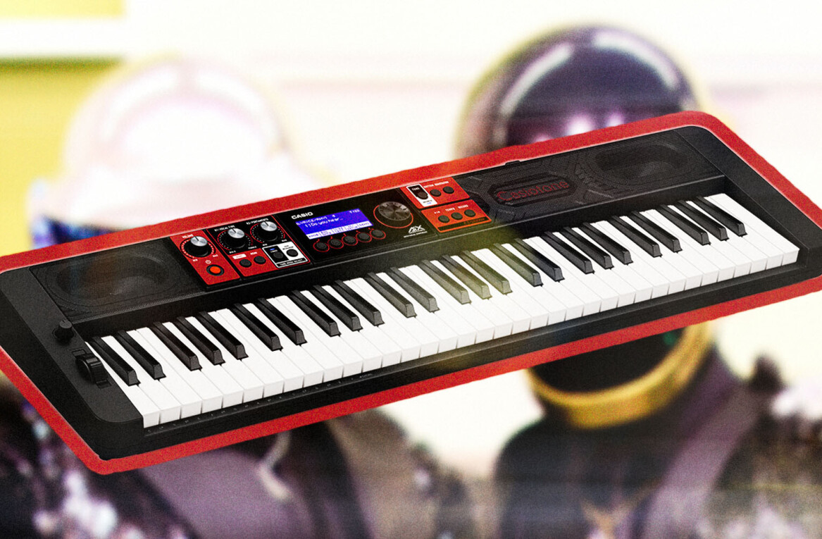 Casio’s CT-S1000V keyboard makes it easy to sound like Daft Punk