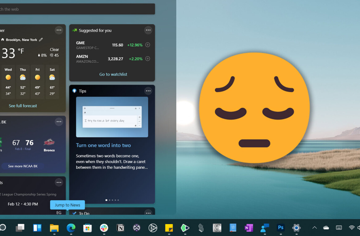 Dear Microsoft, please let me pin Windows 11 widgets to the desktop