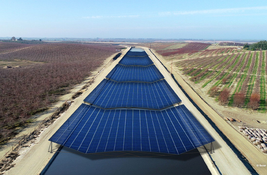 California launched the first solar canal panel — here’s why that’s a big win