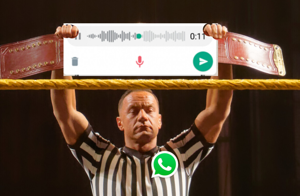 WhatsApp’s new features will make voice messages suck less