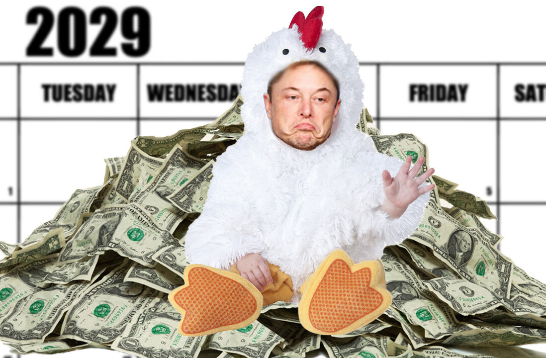 Why is Elon Musk too chicken to take a measly $500K bet on AI?