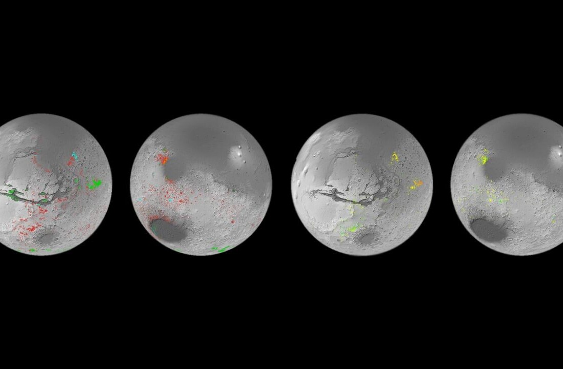 New water map of Mars reveals potential landing spots on the red planet