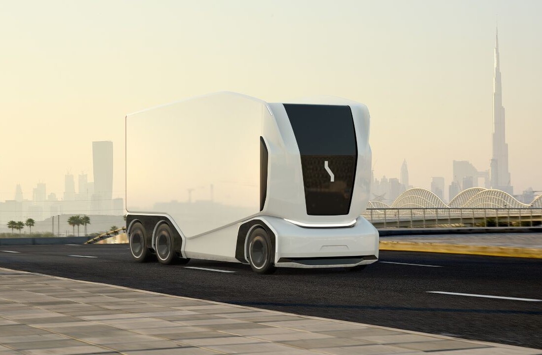 Einride brings its futuristic electric self-driving trucks to the UAE