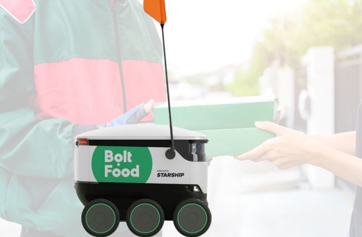 Mobility giant Bolt adopts self-driving Starship robots for food delivery