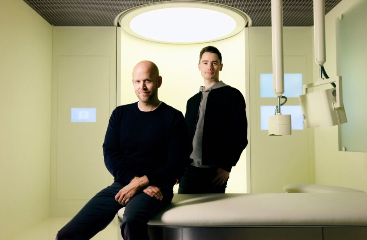 Spotify’s Daniel Ek has brought his futuristic body scanners to London