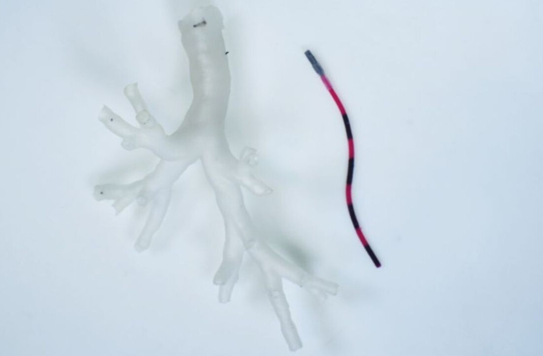These tiny robotic tentacles could travel into the lungs to treat cancer