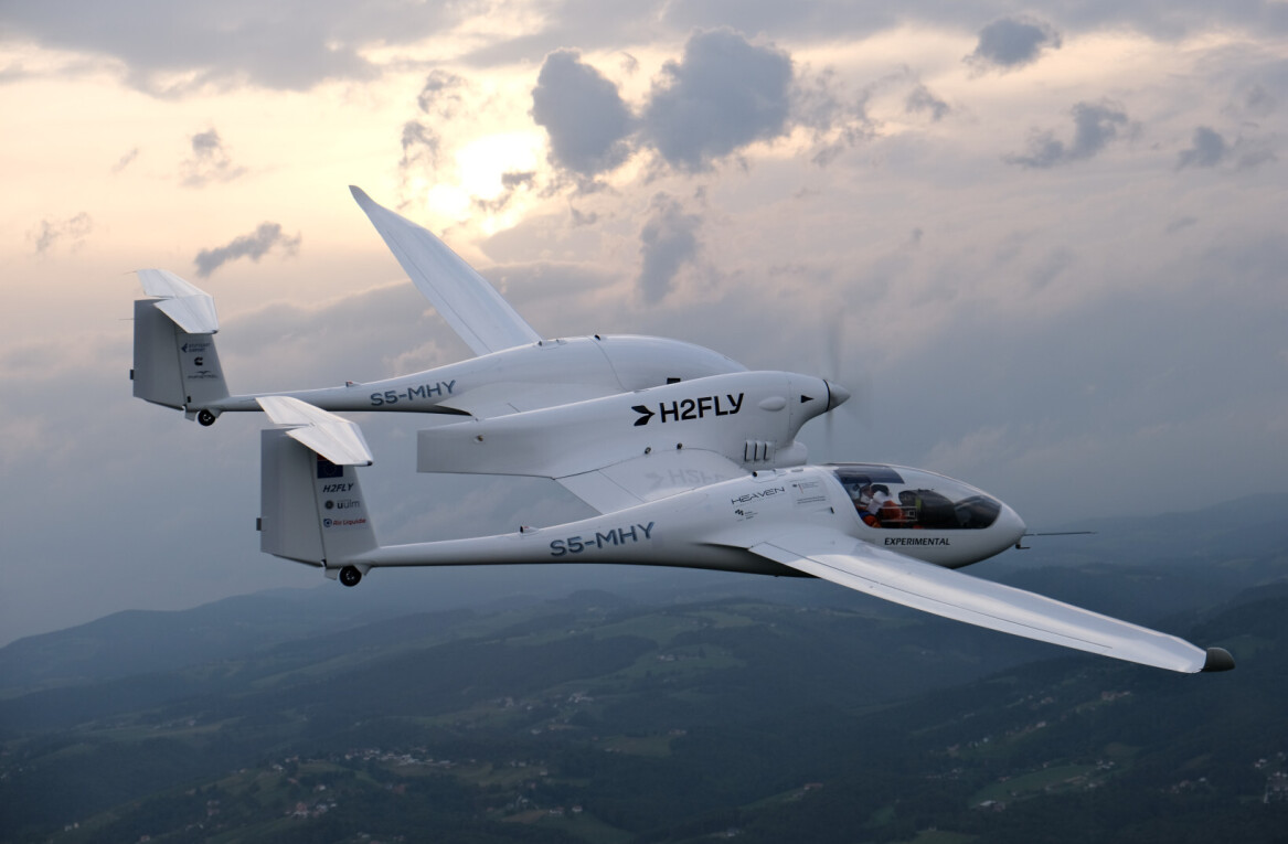 World’s first crewed liquid hydrogen plane takes off