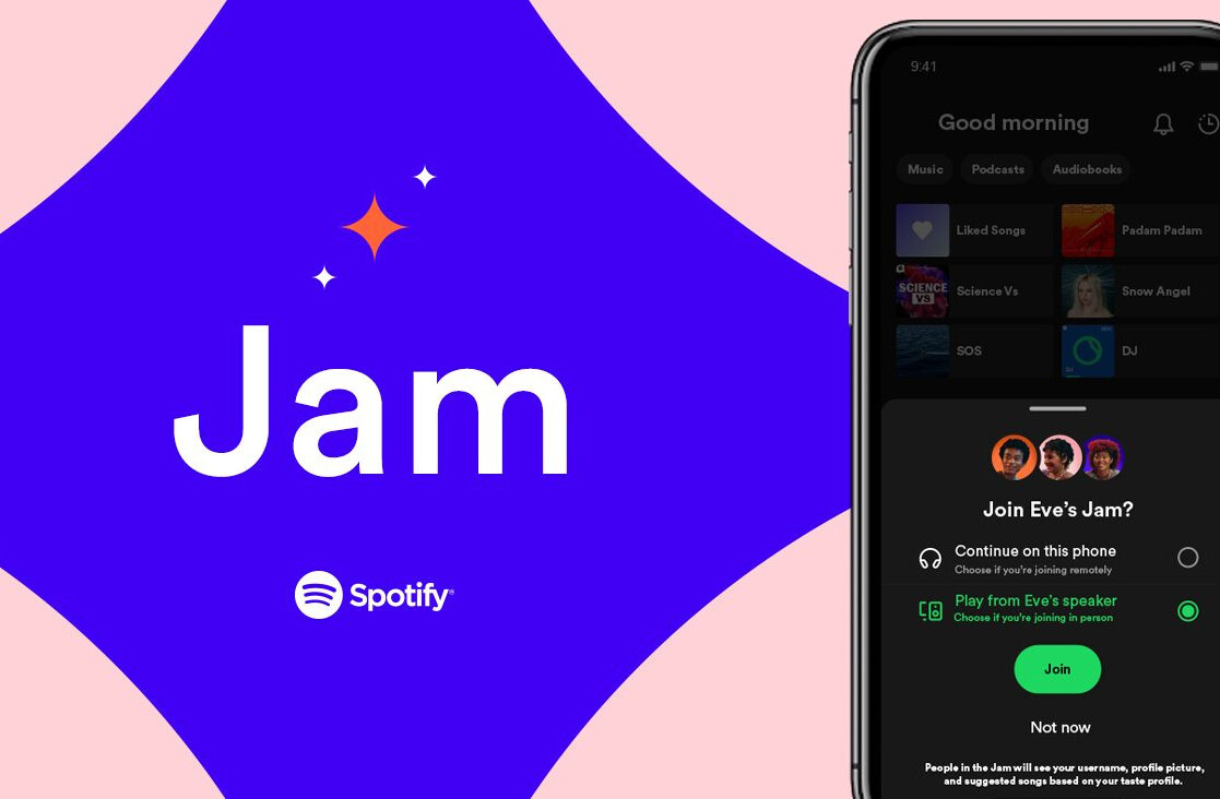 With Spotify’s ‘Jam’ your whole squad becomes the DJ