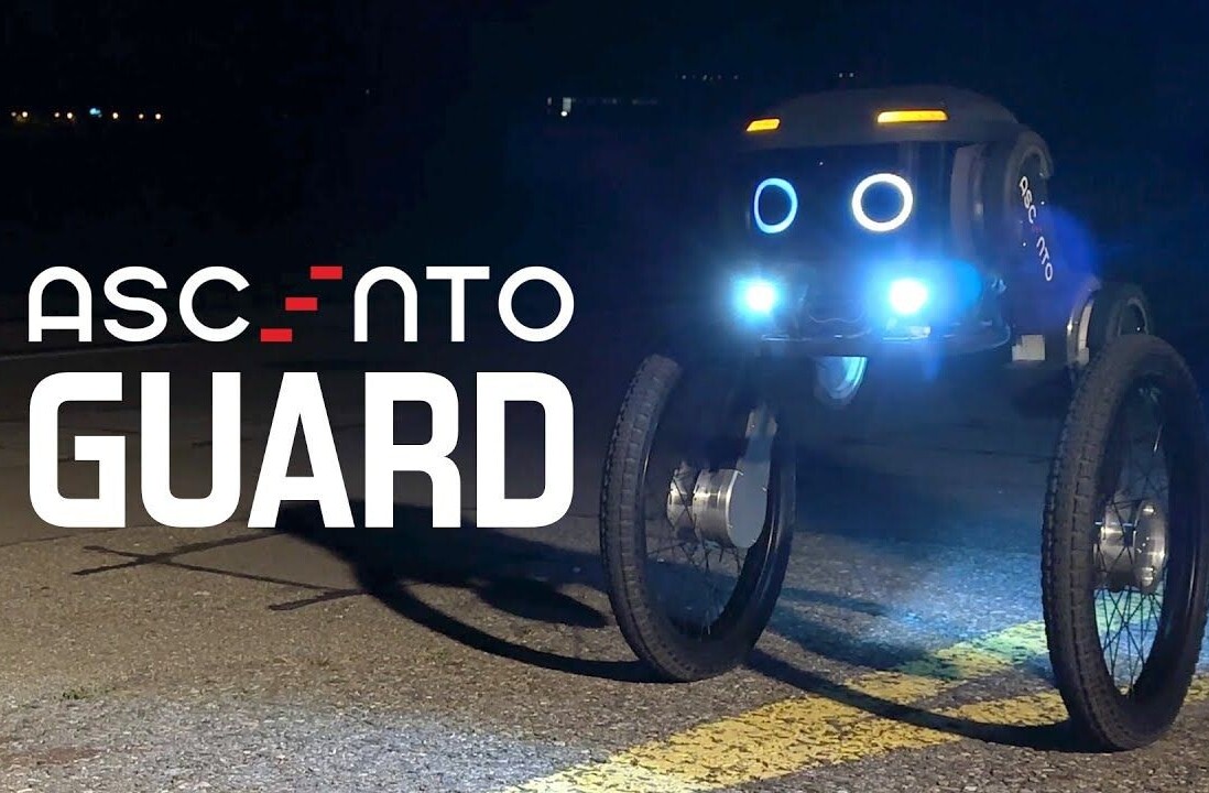 This patrolling security robot wants to guard your premises