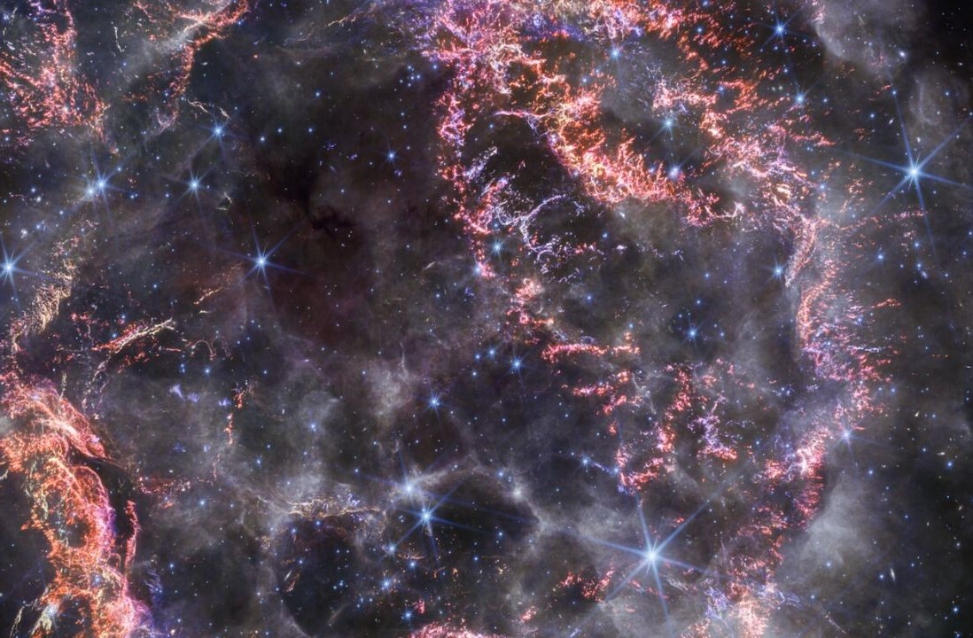 James Webb yields stunning high-res image of exploded star