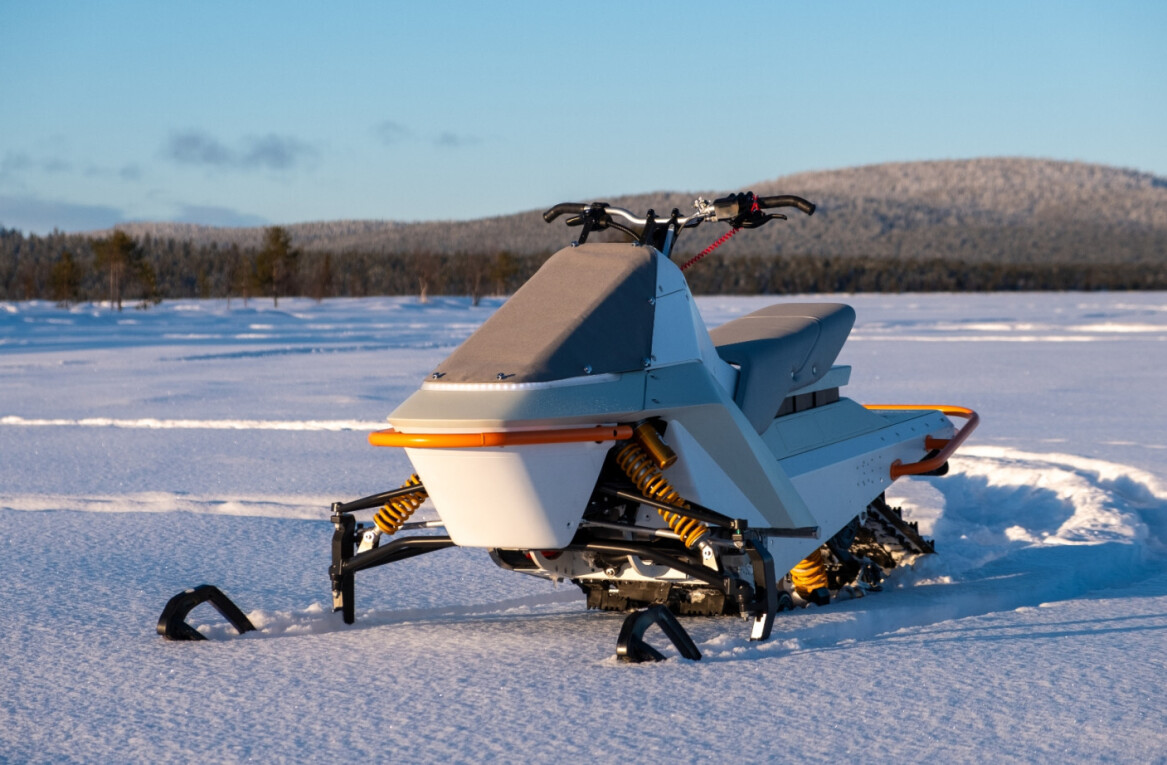 We tested the world’s cleanest snowmobile — and it goes like a rocket