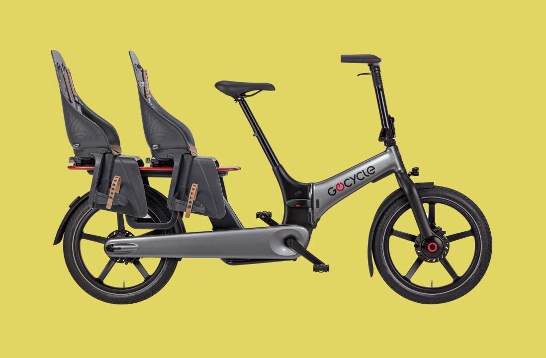 Gocycle releases first pics of F1-inspired folding cargo ebikes