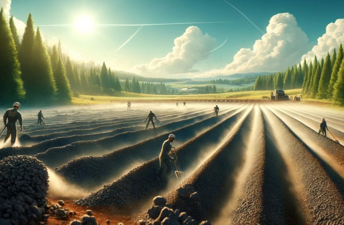 Why enhanced rock weathering promises carbon-capturing fields of dreams