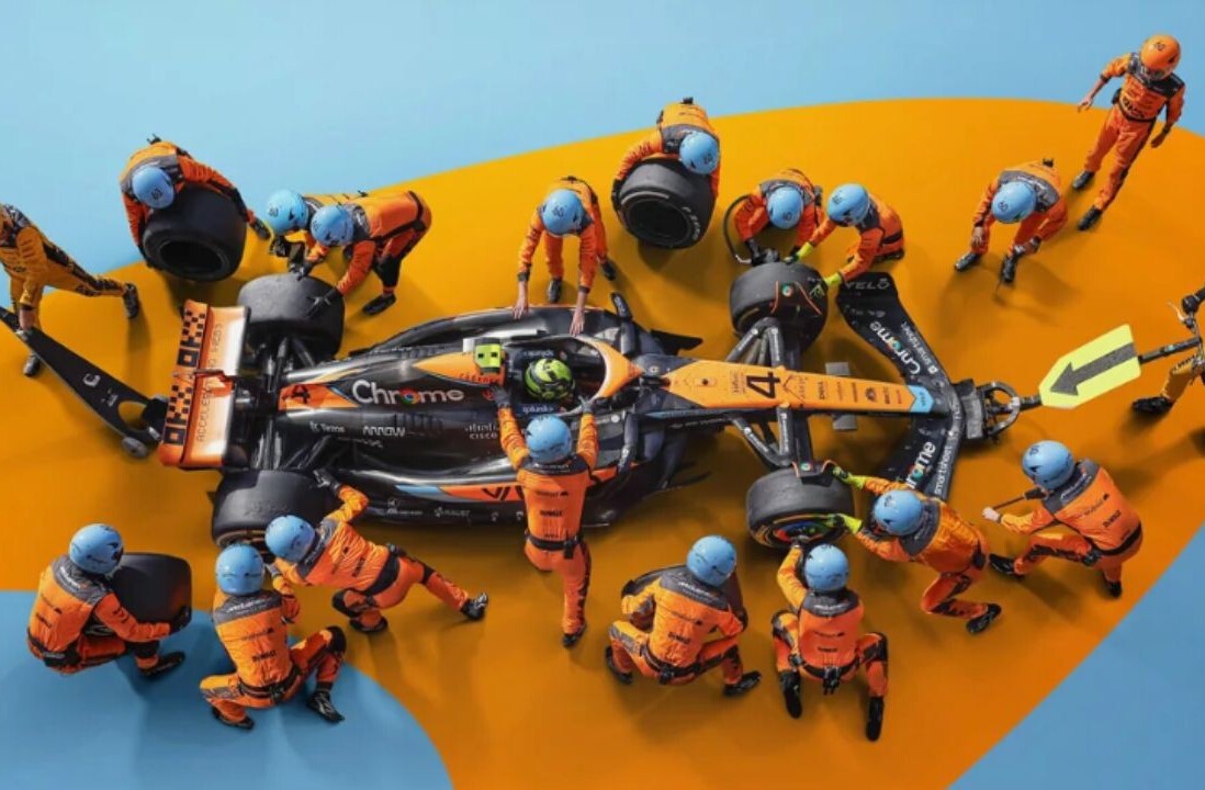 How data drove McLaren’s race car to the fastest pit stop in F1 history