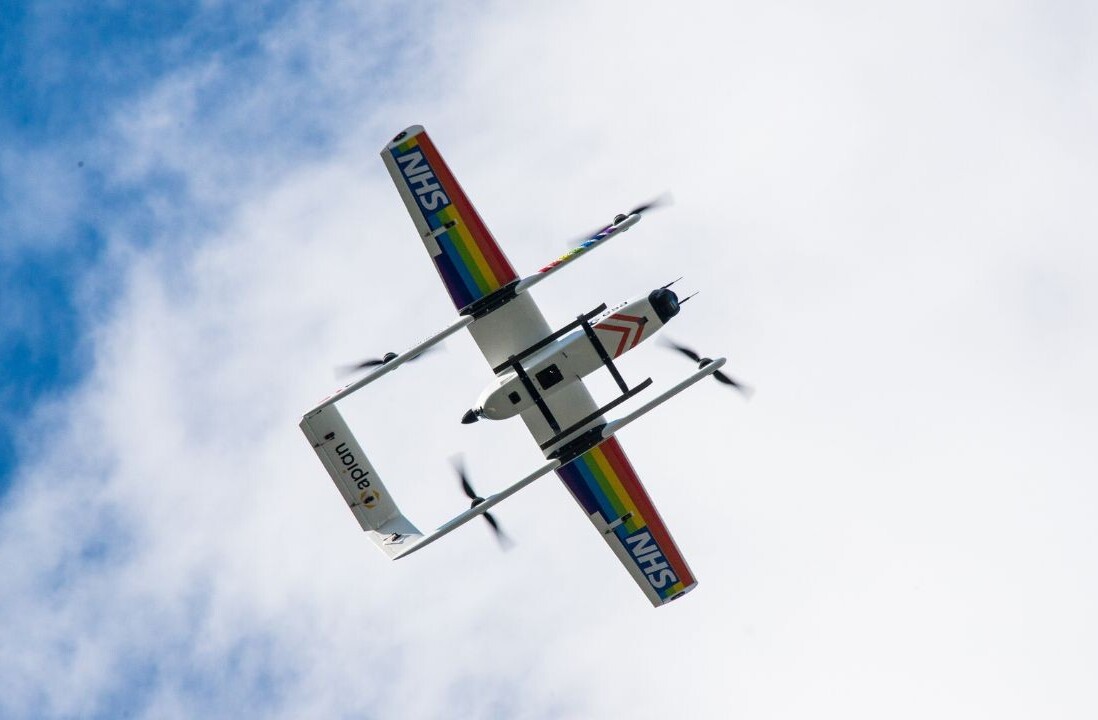 NHS flies blood packs by drone beyond the line of sight in UK first