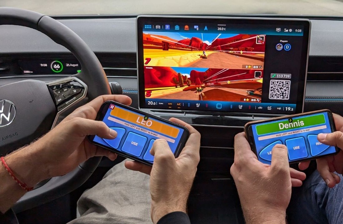 Volkswagen will soon offer in-car gaming in Europe via AirConsole
