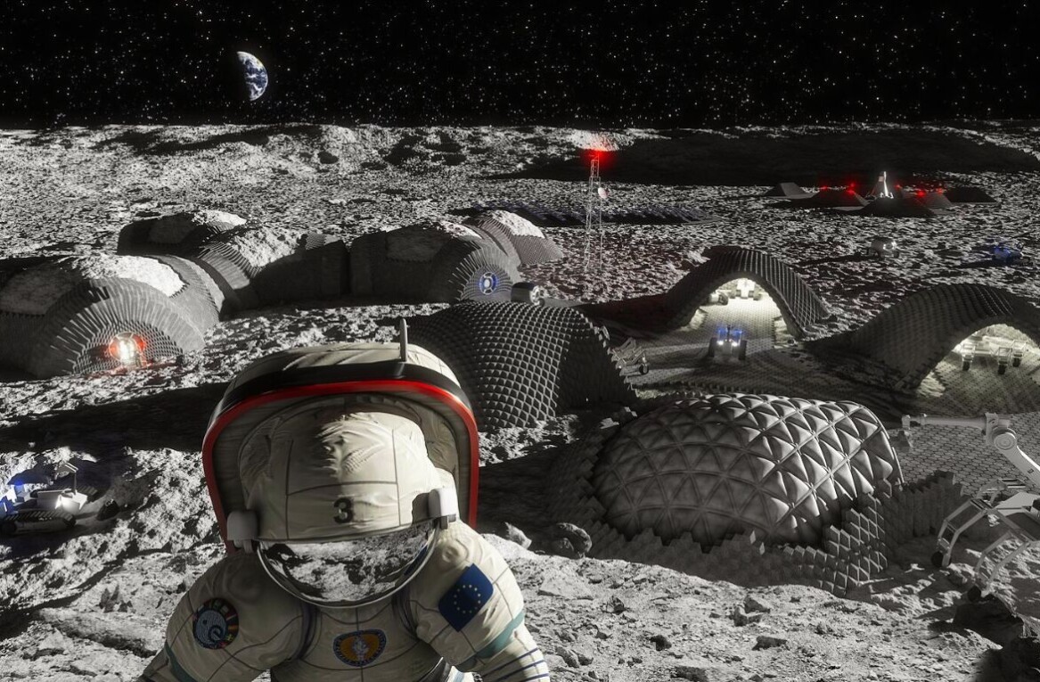 Solar panels made from moon dust could power future lunar colonies