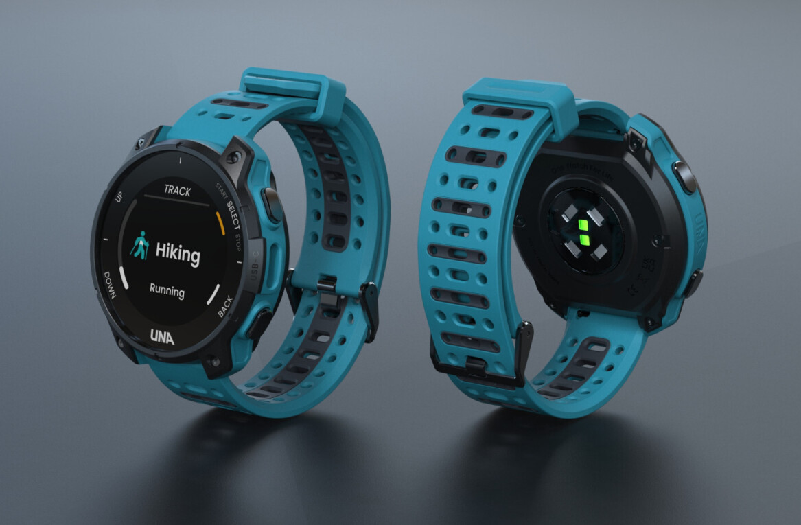 This Una smartwatch can be taken apart like LEGO and repaired at home