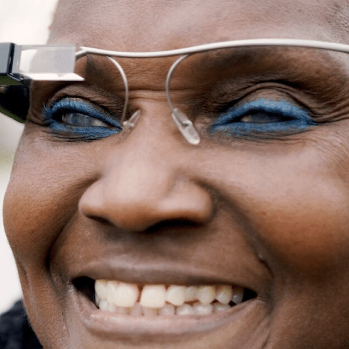 Glasses for the blind top to see