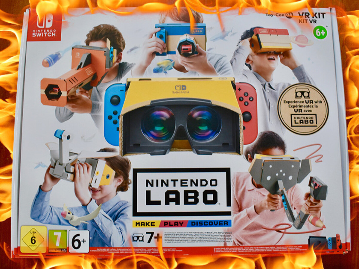 6 things we learned after playing with Nintendo s Labo VR kit