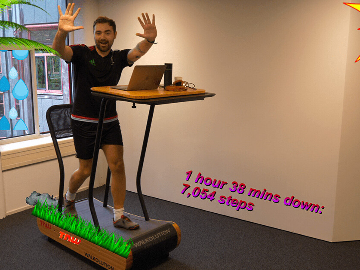 Watch me test a walking desk for 7 hours straight because why not