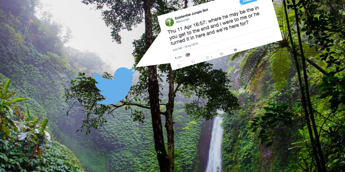 A Twitter bot that translates jungle sounds to existential questions might just help save the rainforest