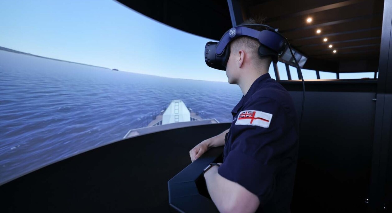 British Navy taps VR to train sailors in warship navigation