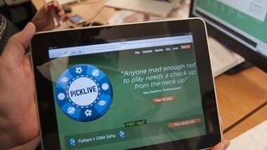 Picklive warms up for the World Cup by readying its iPad app