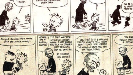 Calvin And Jobs Talk It Over