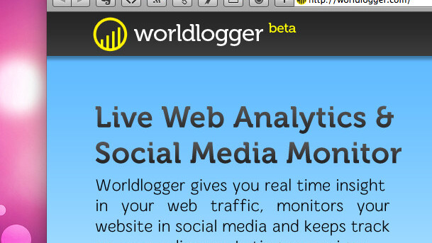 Worldlogger brings social media stats to your real-time analytics.