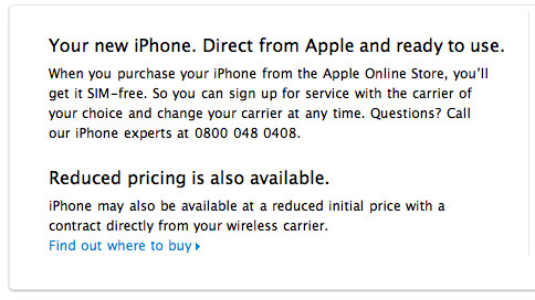 Official: iPhone 4 in the UK is available unlocked.