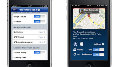 PlaceTrack: Enabling Background Google Latitude Updates For iPhone