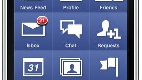 Facebook for iPhone Updated for iOS4. Includes fast app switching.