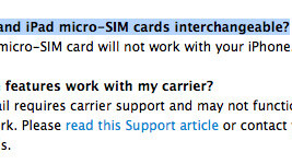 Updated: Apple Blocks Interchanging Of iPad/iPhone 4 MicroSIM Cards