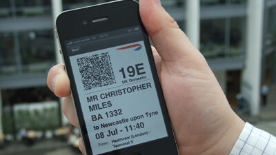 Today British Airways passengers were able to check-in using their iPhones for the first time