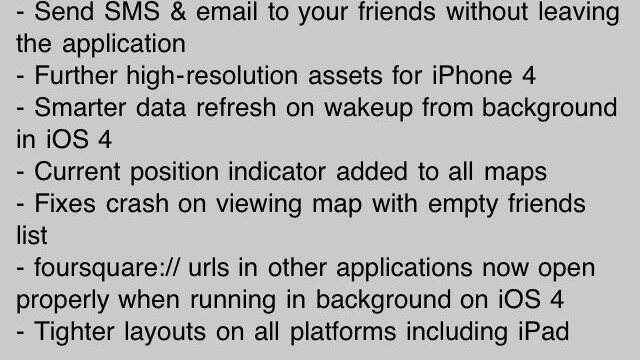 Correction: Foursquare currently at 9.3 Million users. To cross 10 million “soon”