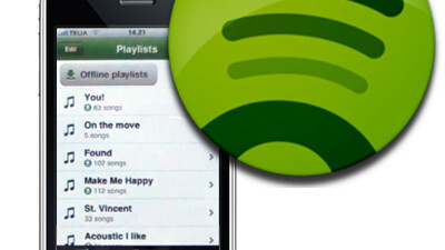 It’s here! Spotify for iOS4 with background listening.