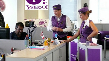 58% of iPad users going to Yahoo! are over 34 years old, 34% are women