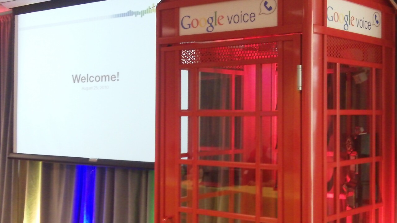Video: The Google Voice Phone Booth